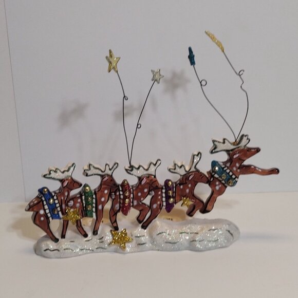 Blue Sky Clayworks North Pole Express - Two Pieces Santa & Reindeer - Picture 6 of 8